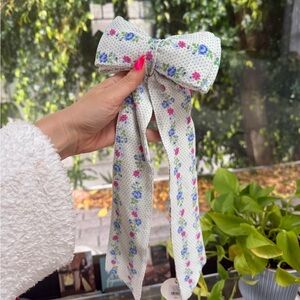 LOVESHACKFANCY Lorna Barrette Hair Bow Floral